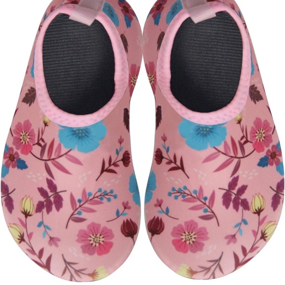 NWT Floral Pink Water Shoes size 6-12 months - Picture 3 of 10